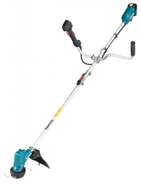 Makita Akku-Rasentrimmer DUR191UZX3 18V, o h n e Akku/Ladegerät mit seitlichen Handgriffen, geeignet für 18V Akkus mit 3,0/4,0/5,0 und 6,0Ah